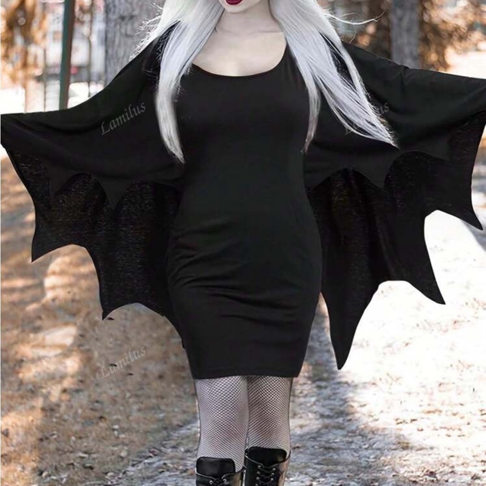 Lamilus 2XL bat body con Halloween dress NWT
